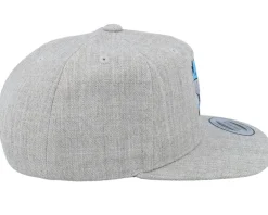 Kids Cute Baby Cow Grey Snapback - Kiddo Cap