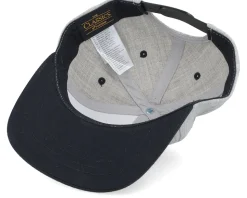 Kids Cute Bear Black/Grey Snapback - Kiddo Cap