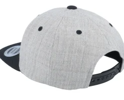Kids Cute Cat Grey/Black Snapback - Kiddo Cap
