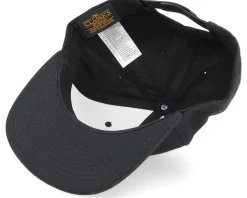 Kids Cute Elephant Chenille Black Snapback - Kiddo Cap