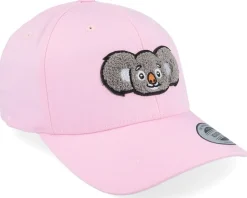 Kids Cute Koala Chenille Pink Adjustable - Kiddo Cap