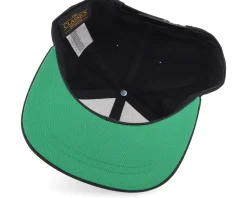 Kids Cute Seal Chenille Black Snapback - Kiddo Cap