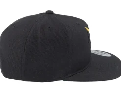 Kids 3d Black/Gold Unicorn Black Snapback - Unicorns