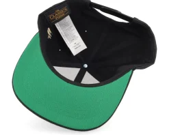 Kids 3d Black/Yellow Wolf Black Snapback - Kiddo Cap