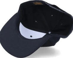 Kids D Letter 3D Black Snapback - Kiddo Cap