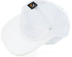 Kids 3d Police Badge Junior Velvet White Trucker - Kiddo Cap