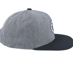 Kids Dark G-nz Grey/Black Snapback - Headster