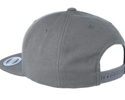 Kids Dark Grey Snapback - Yupoong
