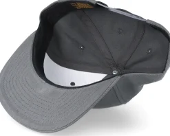 Kids Dark Grey Snapback - Yupoong