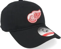 Kids Detroit Red Wings Basic Slouch Black Dad Cap - Outerstuff