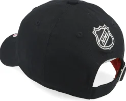 Kids Detroit Red Wings Basic Slouch Black Dad Cap - Outerstuff