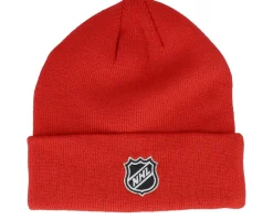 Kids Detroit Red Wings Knit Beanie Red Cuff - Outerstuff