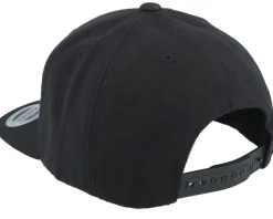 Kids Dino Badge Black/Black Snapback - Kiddo Cap