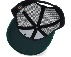 Kids Dino Gold Patch Velvet Green/Black Trucker - Calza Pennello