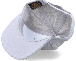 Kids Dino Heather Grey Snapback - Kiddo Cap