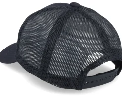 Kids Dino Silver Patch Black Trucker - Kiddo Cap