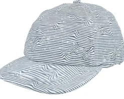 Kids Dip N' Dive Lineup Black Swim Cap - Headster