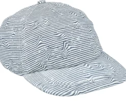 Kids Dip N' Dive Lineup Black Swim Cap - Headster