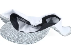 Kids Dip N' Dive Lineup Black Swim Cap - Headster