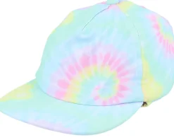 Kids Dip N' Dive Tie Dye Pink Rosy Cheeks Swim Cap - Headster