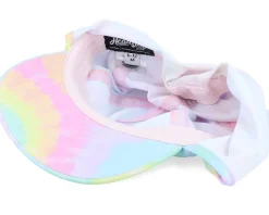 Kids Dip N' Dive Tie Dye Pink Rosy Cheeks Swim Cap - Headster
