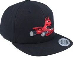 Kids Dog Formula 1 Black Kids Snapback - Kiddo Cap