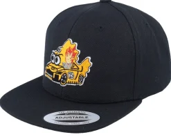 Kids Dog Formula 1 Black Kids Snapback - Kiddo Cap