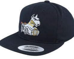 Kids Dog Formula 1 Black Toddler Snapback - Kiddo Cap