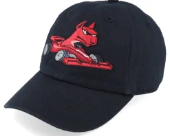 Kids Dog Formula 1 Black Toddler Dad Cap - Kiddo Cap