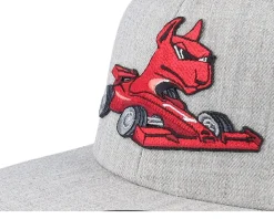 Kids Dog Formula 1 Kids Heather Grey Snapback - Kiddo Cap