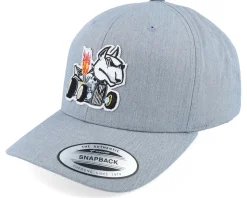 Kids Dog Hot Rod Kids Grey Adjustable - Kiddo Cap