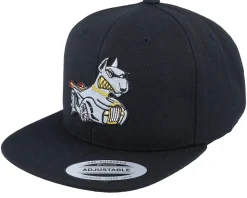 Kids Dog Luxury Car Kids Black Snapback - Kiddo Cap