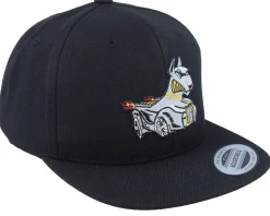 Kids Dog Luxury Car Kids Black Snapback - Kiddo Cap