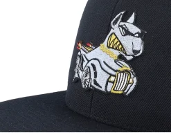 Kids Dog Luxury Car Kids Black Snapback - Kiddo Cap