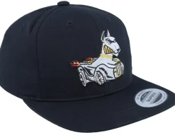 Kids Dog Luxury Car Toddler Black Snapback - Kiddo Cap