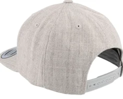 Kids Dog Paws Heather Grey Snapback - Kiddo Cap