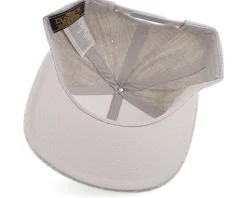 Kids Dog Paws Heather Grey Snapback - Kiddo Cap