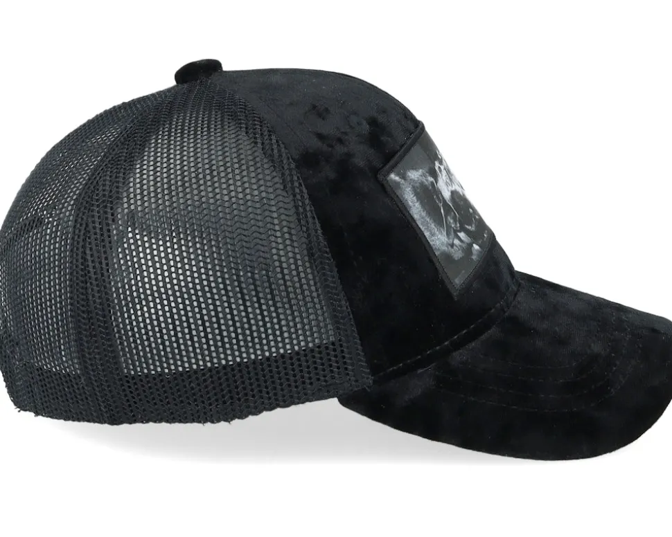 Kids Dogs Velvet Black Trucker - Calza Pennello