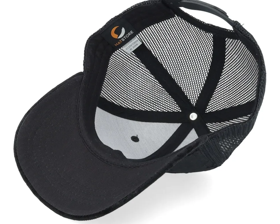 Kids Dogs Velvet Black Trucker - Calza Pennello