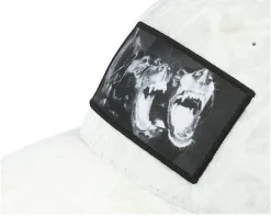 Kids Dogs Velvet White/Black Trucker - Calza Pennello
