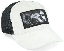 Kids Dogs Velvet White/Black Trucker - Calza Pennello