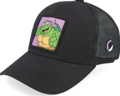 Kids Donatello Box Green/White/Black Trucker - TMNT