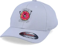 Kids Donut Grow Up Silver Flexfit - Kiddo Cap
