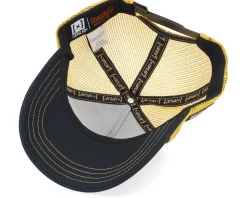 Kids Dragon Ball Goku Black/Orange A-Frame Trucker - Capslab