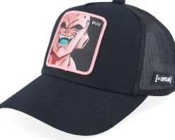 Kids Dragon Ball Z Majin Buu Black Trucker - Capslab