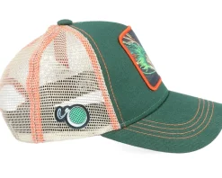 Kids Dragon Ball Z Shenlong Green/Beige Trucker - Capslab