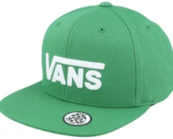Kids Drop V II Fairway Green Snapback - Vans
