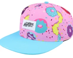 Kids Duh Donut Black Snapback - Headster