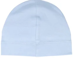Kids Dusty Blue Baby Beanie - Babybugz