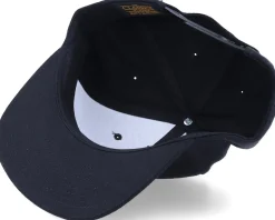 Kids E Letter 3D Black Snapback - Kiddo Cap